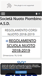 Mobile Screenshot of nuotopiombino.net