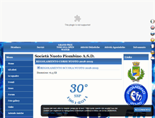 Tablet Screenshot of nuotopiombino.net